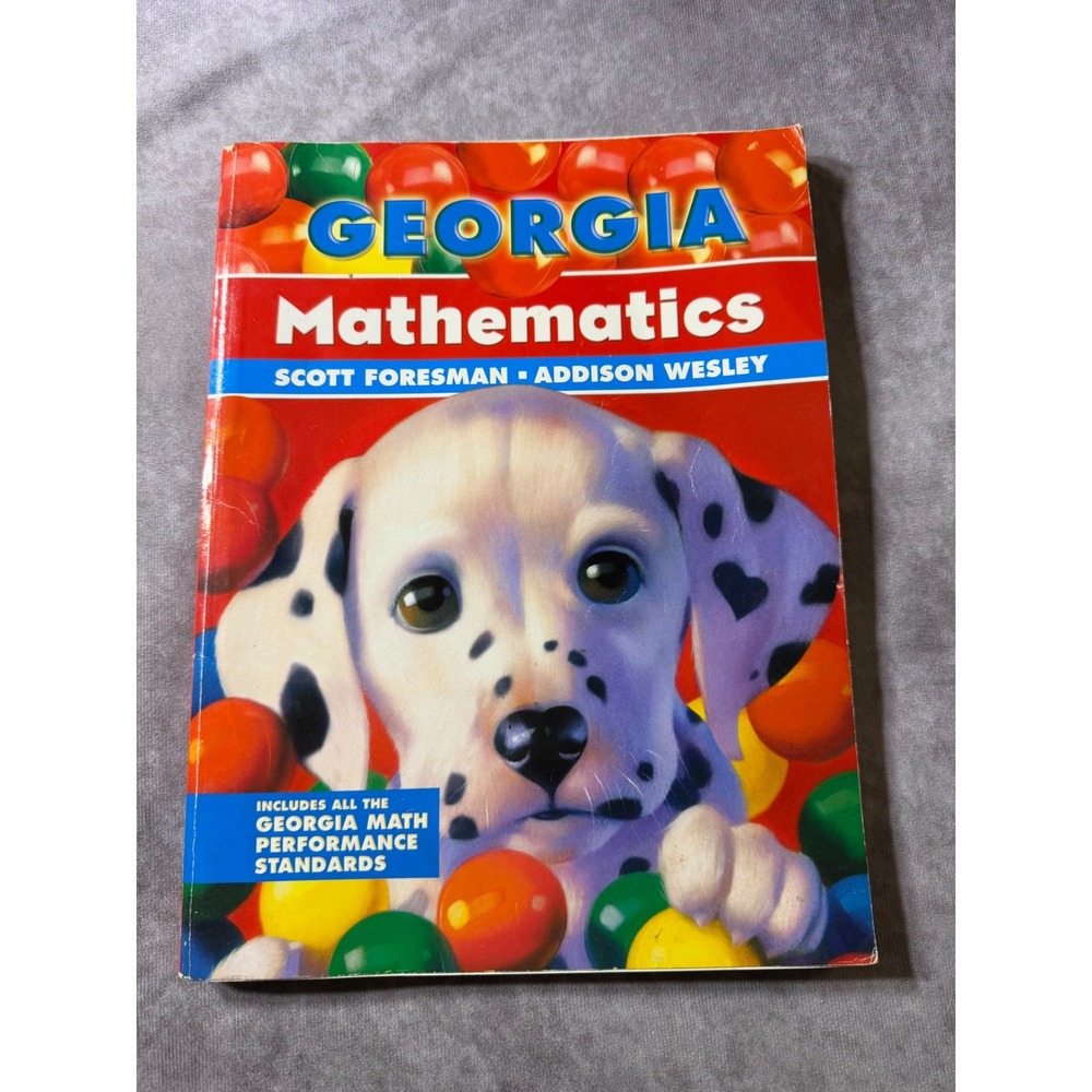 Georgia Mathematics Scott Foresman Addison Wesley Student Textbook 0328244503